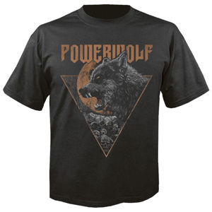 Tričko metal NUCLEAR BLAST Powerwolf Fullmoon Čierna XL