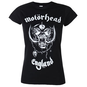 Tričko metal ROCK OFF Motörhead England Čierna S