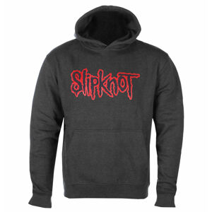 mikina pánska Slipknot - Logo - GREY - ROCK OFF - SKHD01MG