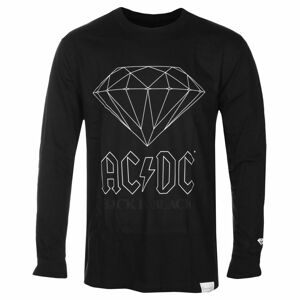 tričko pánske s dlhým rukávom DIAMOND X AC/DC - Back In Black - BLK_C20DMPC501