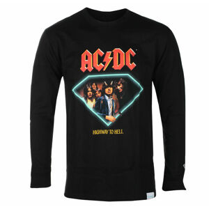 tričko pánske s dlhým rukávom DIAMOND X AC/DC - Highway To Hell - Black - BLK_C20DMPC500