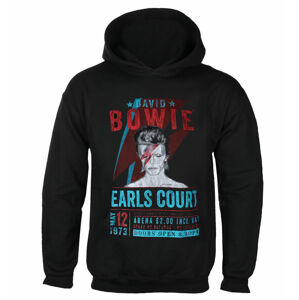 mikina pánska David Bowie - Earls Court '73 - BLACK ECO '73 - ROCK OFF - BOWECOHD01MB