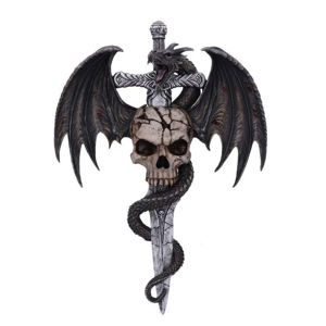 dekorácia nástenná Draco - Skull - B5306S0