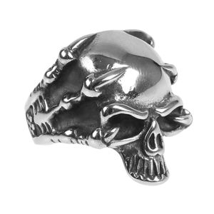 prsteň ETNOX - Skull - SR1427 59