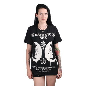 tričko BELIAL Satanic Sex Čierna