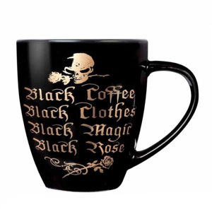 riadu alebo kúpeľňa ALCHEMY GOTHIC Black Coffee, Black Clothes