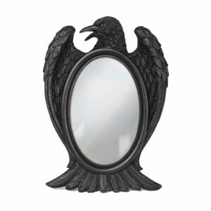 zrkadlo (dekorácia) ALCHEMY GOTHIC - Black Raven - V105