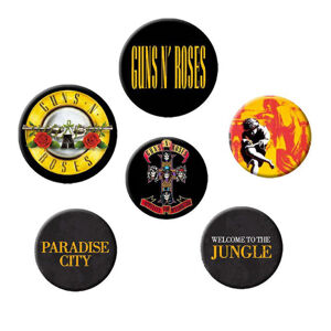placka GB posters Guns N' Roses Lyrics And Logos