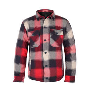 bunda pánska BRANDIT - Lumberjacket - 9478-red+anthra+beige checked XL