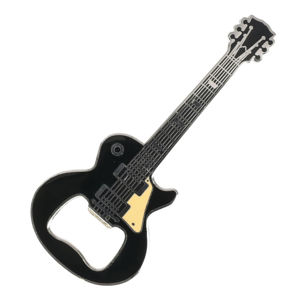 otvárač na fľaše Guitar - Black - ROCKBITES - 101166