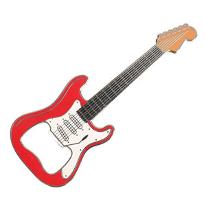otvárač na fľaše Guitar Classic - red - ROCKBITES - 101169
