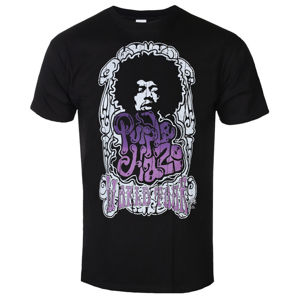 Tričko metal HYBRIS Jimi Hendrix Purple Haze World Tour Čierna XXL