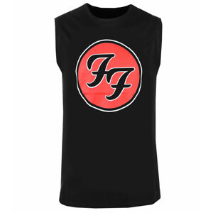tielko pánske Foo Fighters - FF Logo - Black - ROCK OFF - FOOTANK04MB