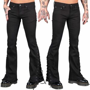 nohavice pánske (jeans) WORNSTAR - Cutlass Blackout - WSGP-CTLSK