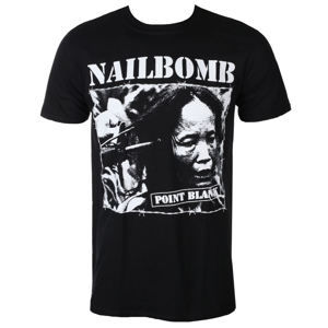 Tričko metal PLASTIC HEAD Nailbomb BUMBKLAATT Čierna