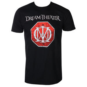 Tričko metal PLASTIC HEAD Dream Theater RED LOGO Čierna