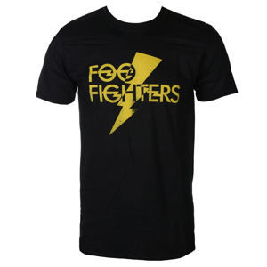 tričko metal PLASTIC HEAD Foo Fighters LIGHTNING STRIKE Čierna XXL