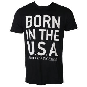 tričko metal PLASTIC HEAD Bruce Springsteen BORN IN THE USA Čierna XL