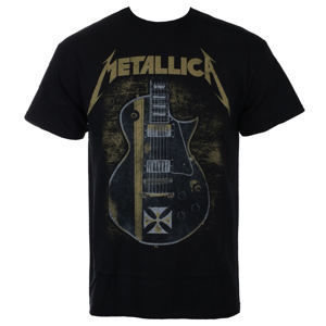 Tričko metal NNM Metallica Hetfield Iron Cross Čierna viacfarebná M
