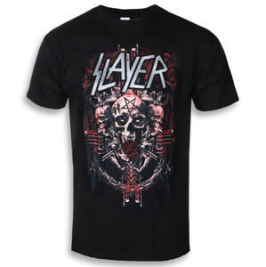 Tričko metal ROCK OFF Slayer Demonic Admat Čierna XXL
