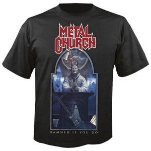 Tričko metal NUCLEAR BLAST Metal Church Damned if you do Čierna L