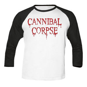 Tričko metal NUCLEAR BLAST Cannibal Corpse Dripping logo BASEBALL Čierna M