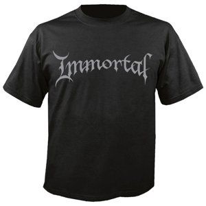 Tričko metal NUCLEAR BLAST Immortal Logo Čierna XXL