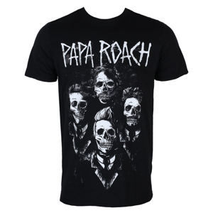 tričko metal PLASTIC HEAD Papa Roach PORTRAIT Čierna XXL