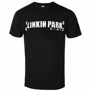 Tričko metal ROCK OFF Linkin Park Bracket Logo Čierna