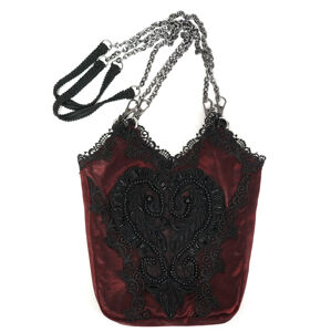 kabelka (taška) DEVIL FASHION - Gothic - Red - AS09502
