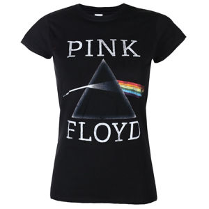 Tričko metal ROCK OFF Pink Floyd Prism Lady Čierna XL