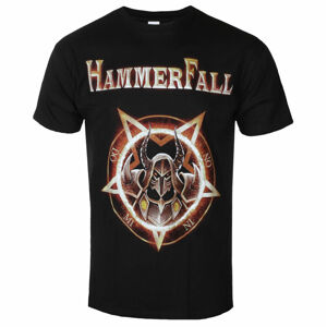 Tričko metal ART WORX Hammerfall Dominion World Čierna L