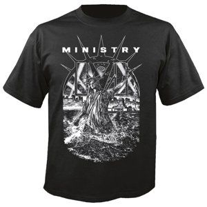 Tričko metal NUCLEAR BLAST Ministry Liberty Čierna