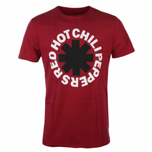 Tričko metal AMPLIFIED Red Hot Chili Peppers INVERTED ASTERIX Čierna