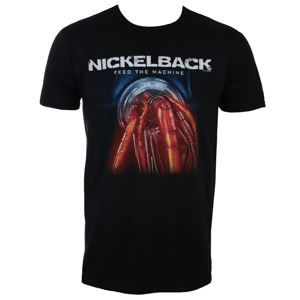 Tričko metal PLASTIC HEAD Nickelback FEED THE MACHINE Čierna XXL