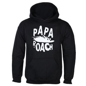 mikina s kapucňou KINGS ROAD Papa Roach Classic Logo Čierna