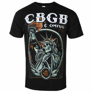 tričko pánske CBGB - Liberty - BLACK - ROCK OFF - CBGBTS03MB