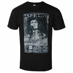 tričko pánske David Bowie - Ziggy Live - BLACK - ROCK OFF - BOWTS20MB