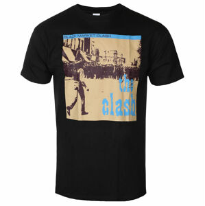 tričko pánske Clash - Black Market BLACK - ROCK OFF - CLTS11MB