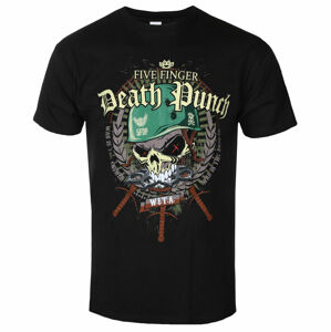 tričko pánske Five Finger Death Punch - Warhead - BLACK - ROCK OFF - FFDPTS0404MB