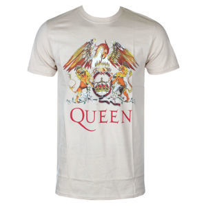 tričko pánske Queen - Classic Crest - ROCK OFF - QUTS03MS