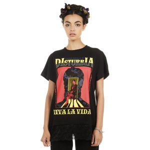 tričko hardcore DISTURBIA Frida Dreams Čierna
