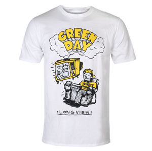 tričko metal ROCK OFF Green Day Longview Čierna S