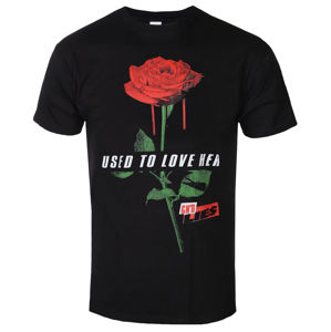 Tričko metal ROCK OFF Guns N' Roses Used To Love Her Rose Čierna XXL
