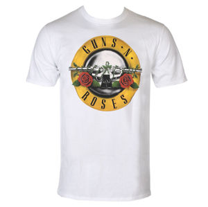 Tričko metal ROCK OFF Guns N' Roses Classic Logo Čierna