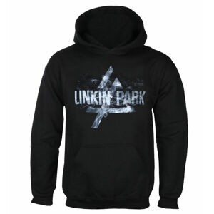 mikina s kapucňou PLASTIC HEAD Linkin Park SMOKE LOGO Čierna