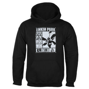 mikina pánska Linkin Park - Logos Rectangle - ROCK OFF - LPHD18MB