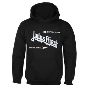 mikina pánska Judas Priest - British Steel Logo - ROCK OFF - JPHOOD28MB