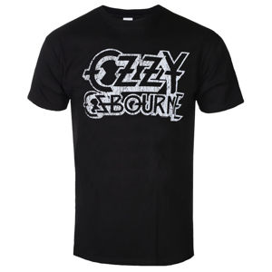 Tričko metal ROCK OFF Ozzy Osbourne Vintage Logo Čierna
