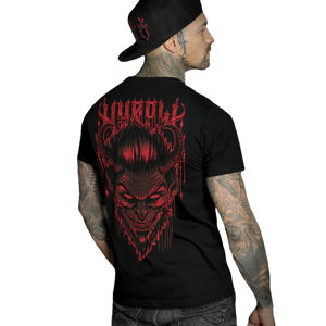 tričko hardcore HYRAW Graphic 666 Čierna XXL
